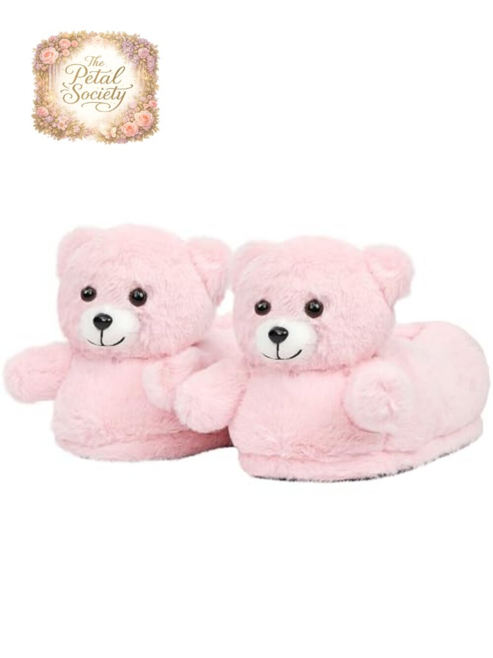 Fluffy Faux Fur Memory Foam Animal Slippers Warm Plush House Shoes